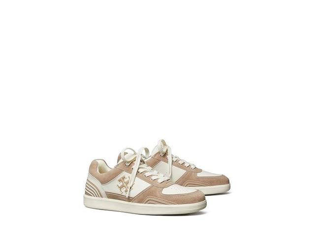 Tory Burch Womens Clover Court Lace Up Low Top Sneakers Product Image