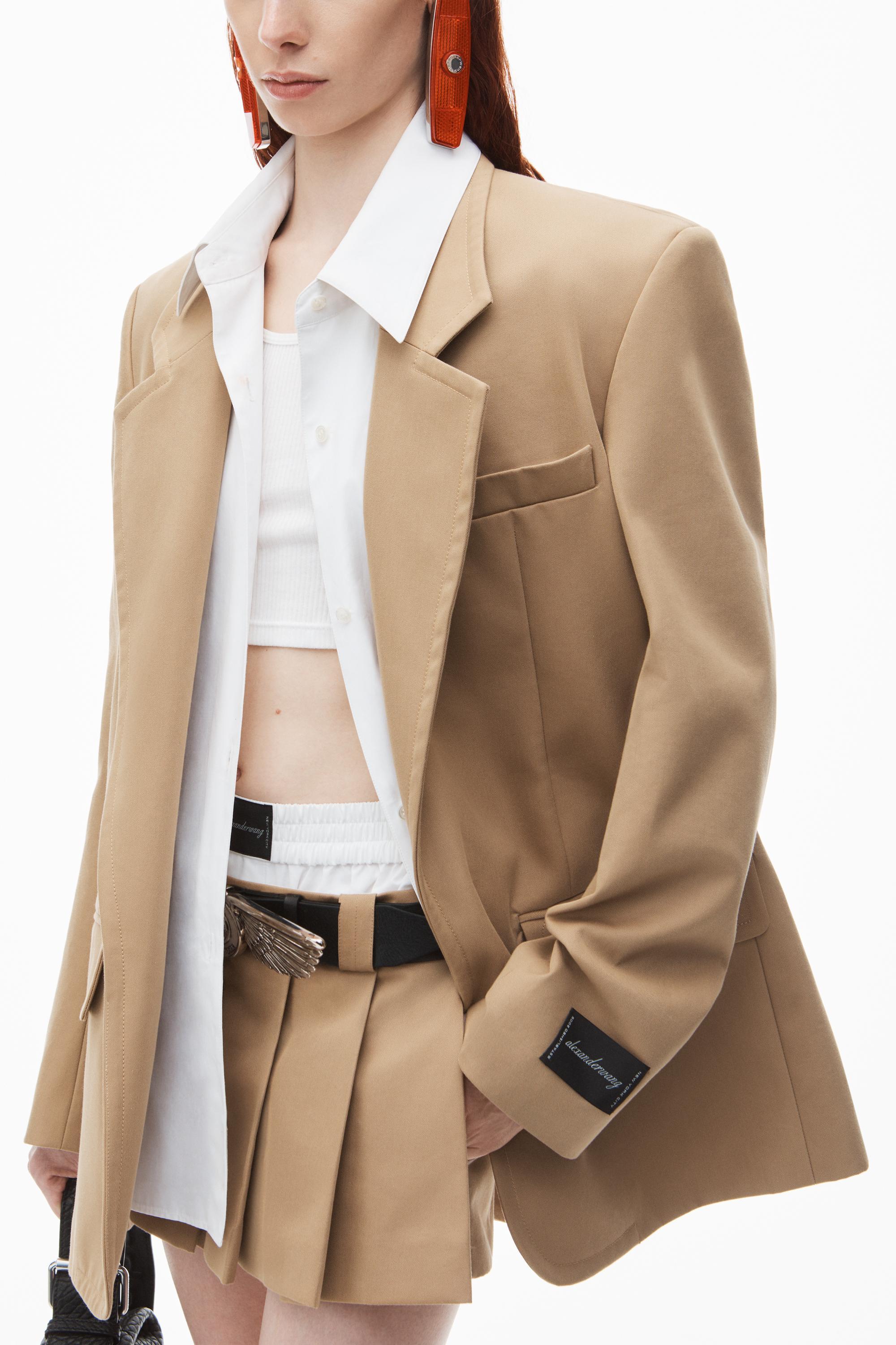 Pre-styled Oversize Jacket With Dickie Product Image