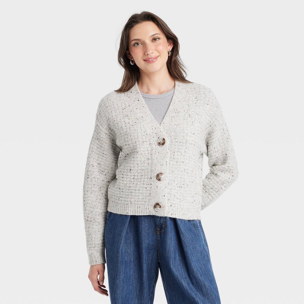 Womens Cozy Knit Button-Down Cardigan - Universal Thread Product Image