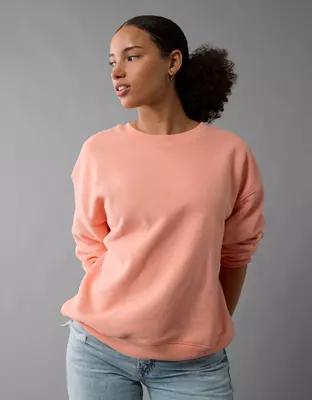 AE Everyday Luxe Crew Neck Sweatshirt Product Image