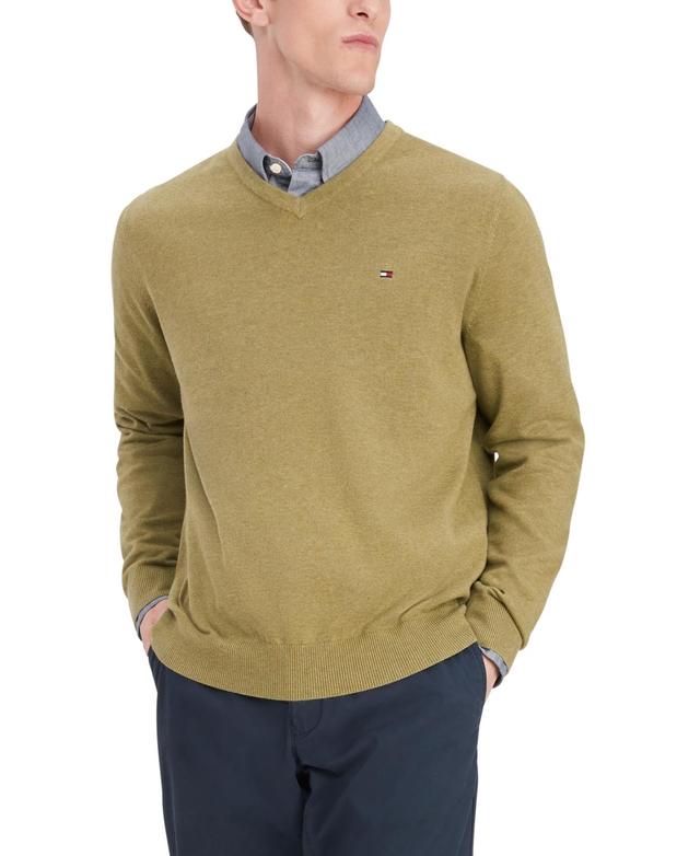 Tommy Hilfiger Mens Big & Tall Syracuse V-Neck Sweater Product Image