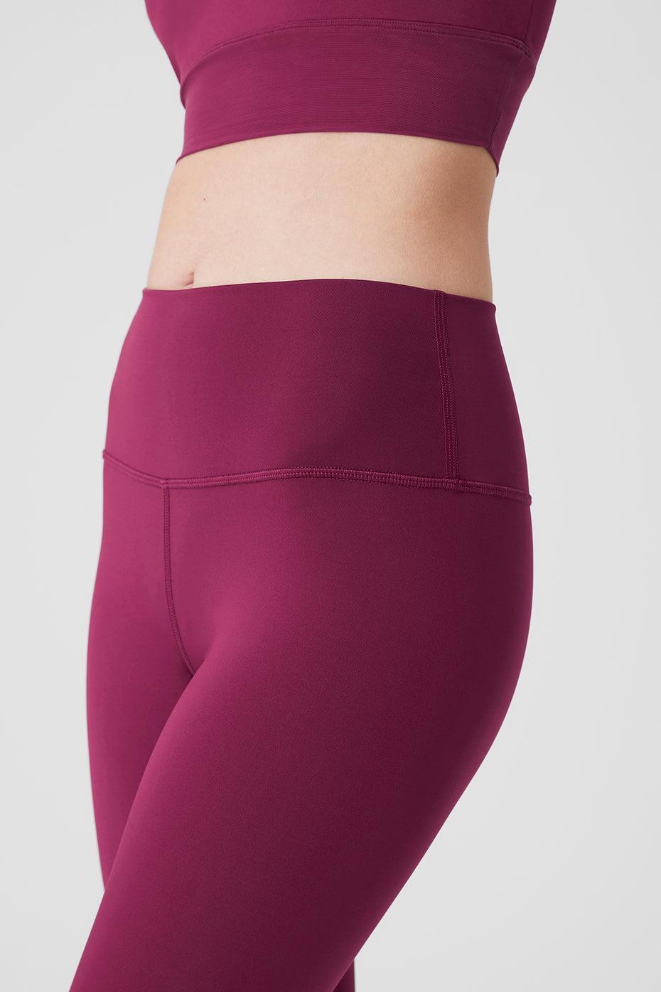 7/8 High-Waist Airlift Legging - Wild Berry Female Product Image