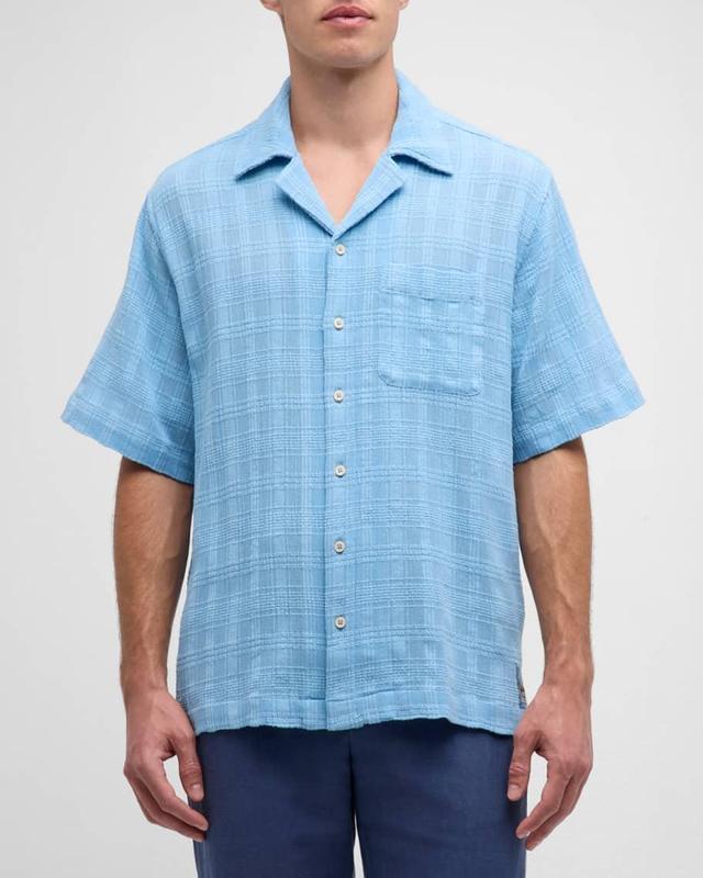 Mens Lightweight Check Camp Shirt Product Image