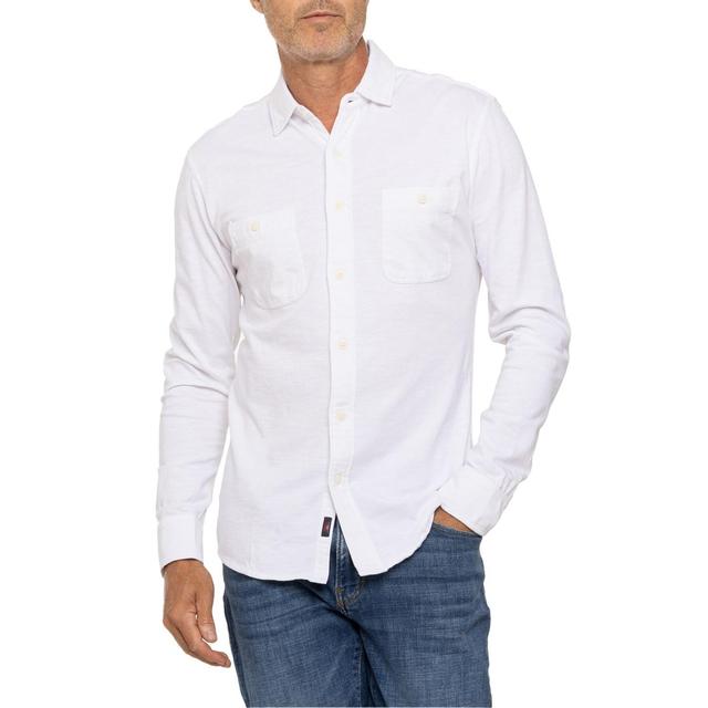 Faherty Sunwashed Knit Double Pocket Shirt - Organic Cotton, Long Sleeve Product Image