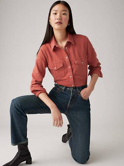 Levi's Western Denim Shirt - Women's Product Image