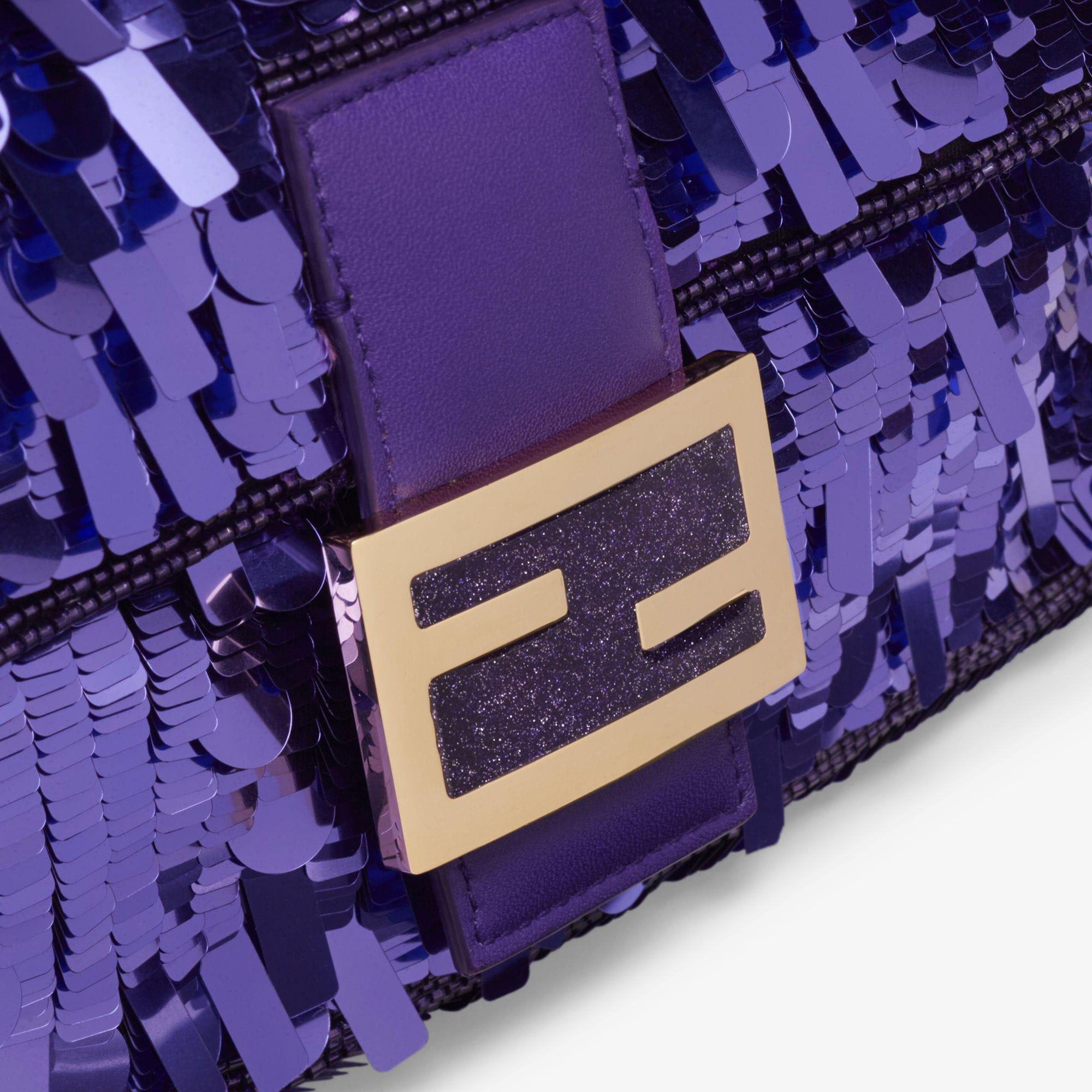 BaguettePurple sequined bag Product Image