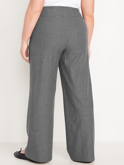 High-Waisted Pull-On Pixie Wide-Leg Pants Product Image