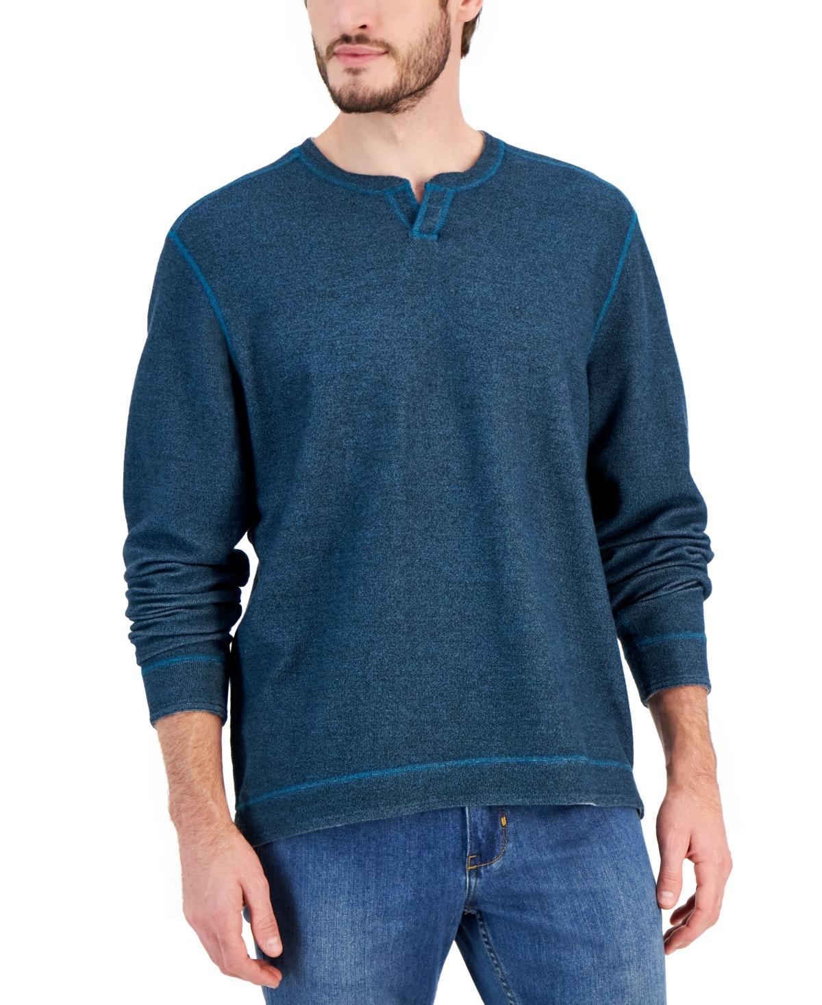 Tommy Bahama Mens Bayview Reversible Split-Neck Sweatshirt Product Image