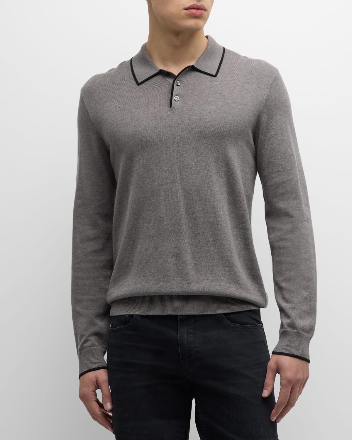 Mens Dobson Knit Polo Sweater Product Image