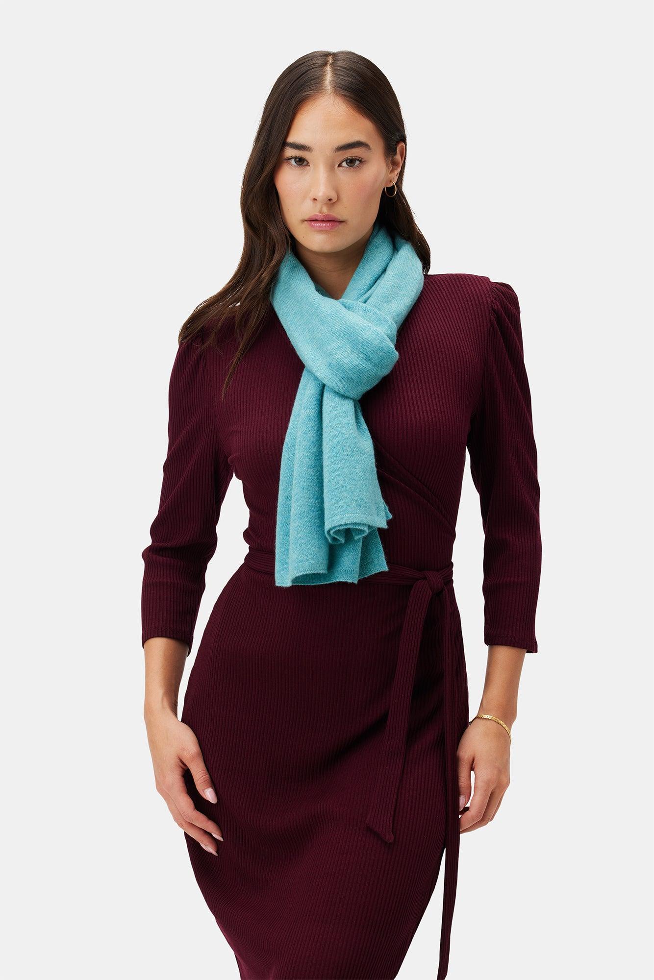 Jolie Cashmere Scarf - Aegean Product Image