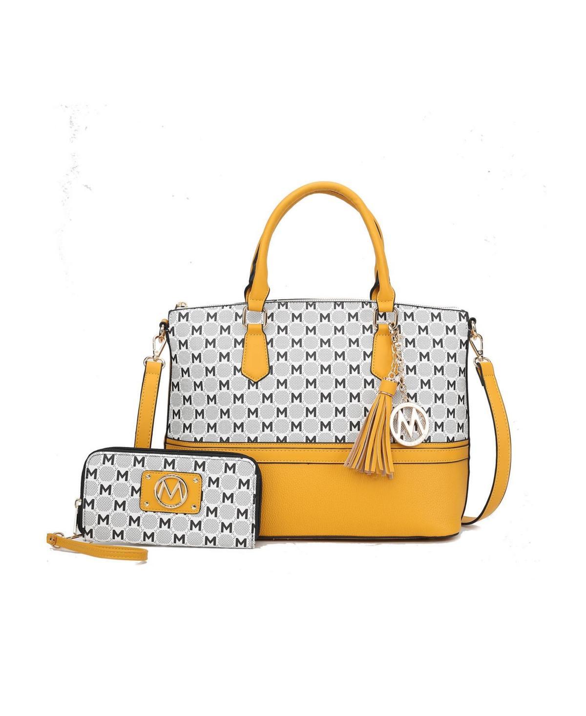 Mkf Collection Saylor M Print Women s Tote Bag with matching Wristlet Wallet by Mia K Product Image