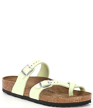 Birkenstock Womens Mayari Nubuck Thong Sandals Product Image