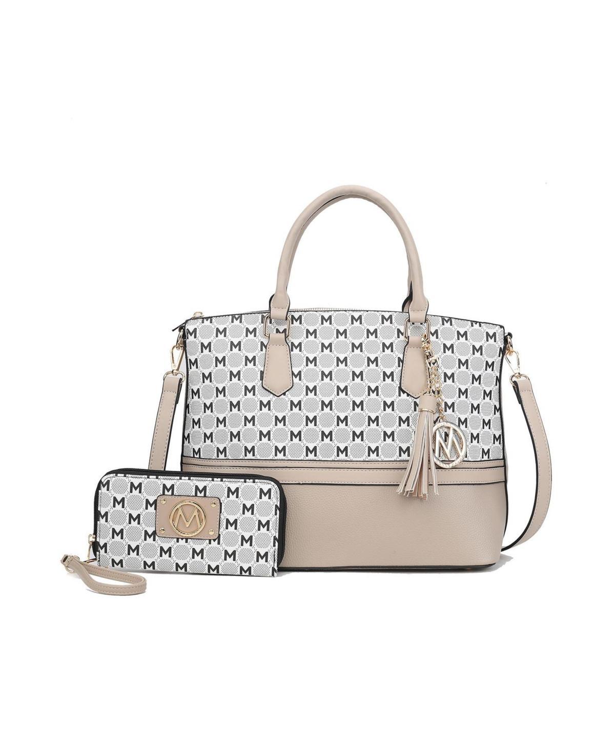 Mkf Collection Saylor M Print Women s Tote Bag with matching Wristlet Wallet by Mia K Product Image