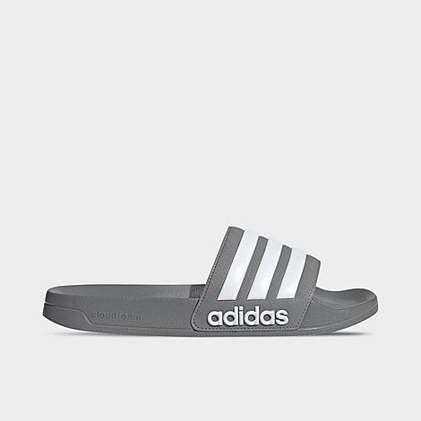 adidas Adilette Shower (Grey/White/Grey) Shoes Product Image