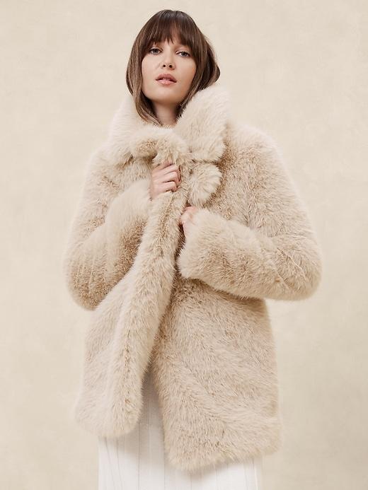 Faux Fur Coat Product Image