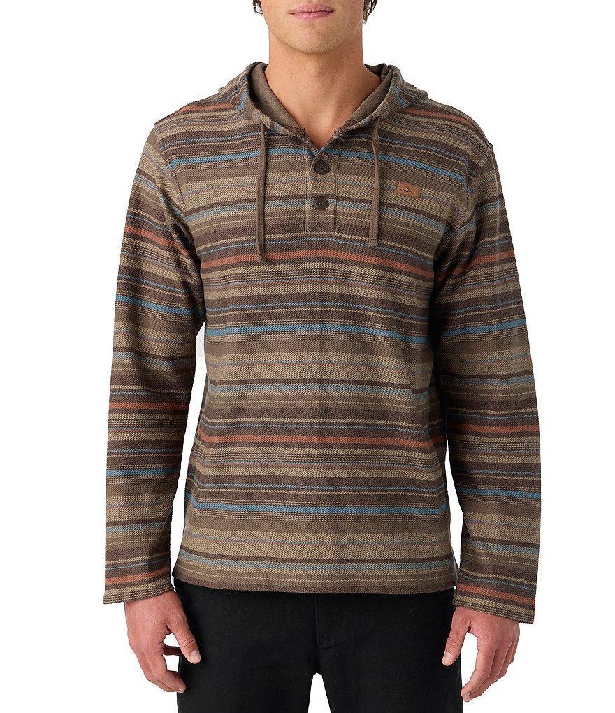 O'Neill Bavaro Stripe Long Sleeve Hooded Poncho Product Image