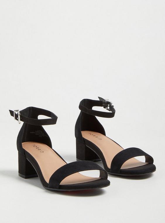 Ankle Strap Block Heel (WW) Product Image