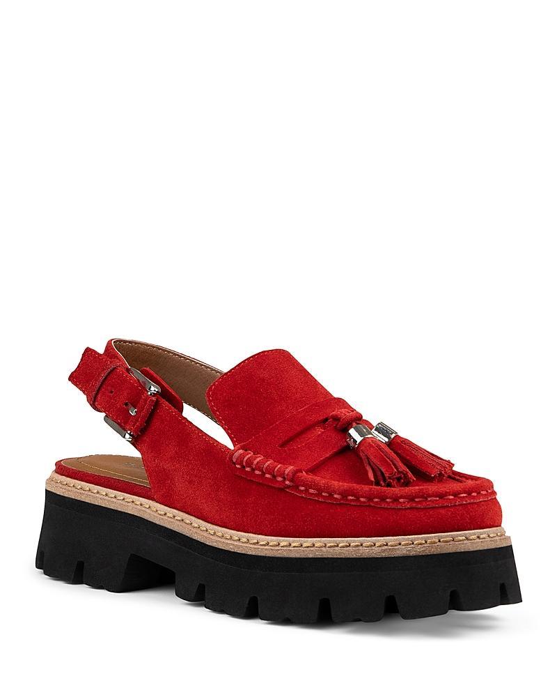 Donald Pliner Womens Tassel Slingback Loafer Flats Product Image