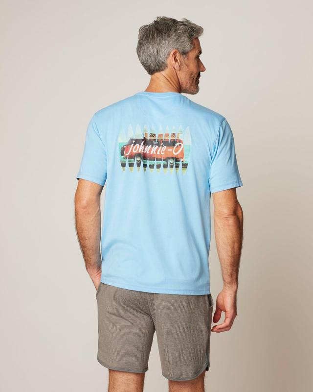 johnnie-O Beach Bus Graphic T-Shirt Product Image