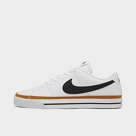 Nike Mens Court Legacy Casual Sneakers from Finish Line - White, Desert Ochre Product Image