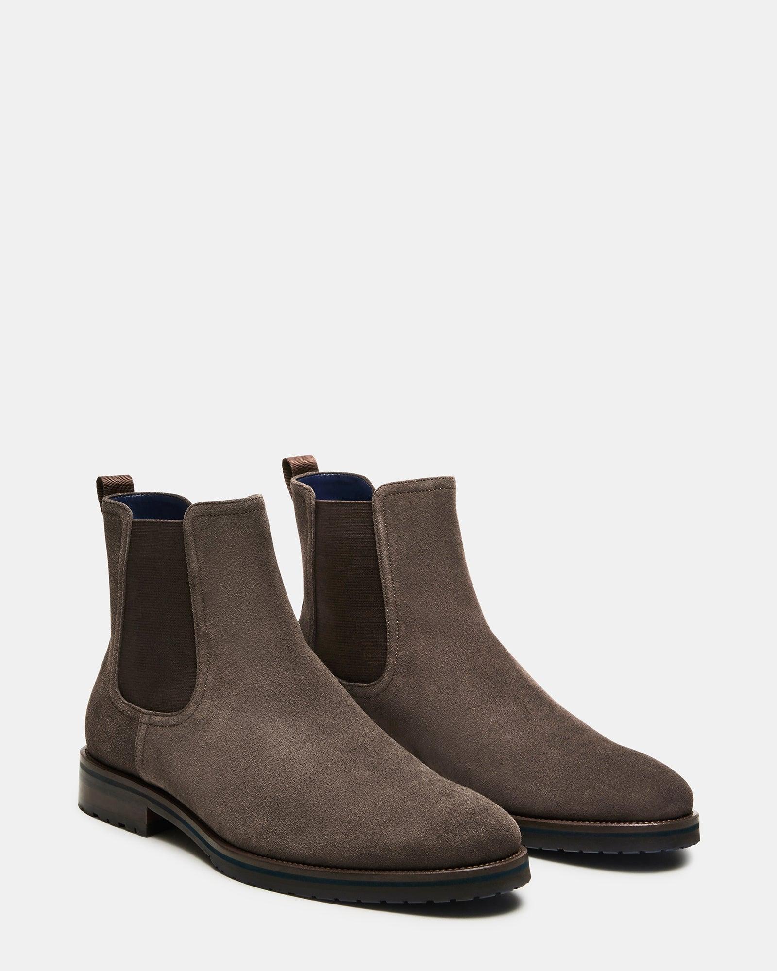 SYRE DARK GREY SUEDE Male Product Image