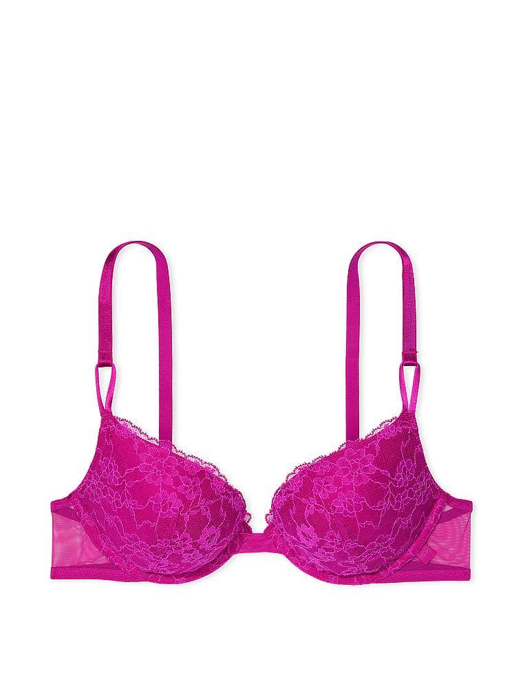 Sexy Tee Posey Lace Push-Up Bra Product Image