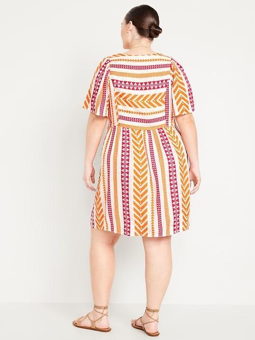 Jacquard Mini Swing Dress Product Image