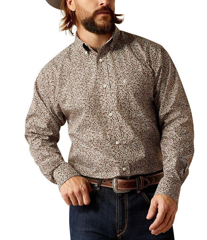 Ariat Classic Fit Gerard Long Sleeve Woven Shirt Product Image