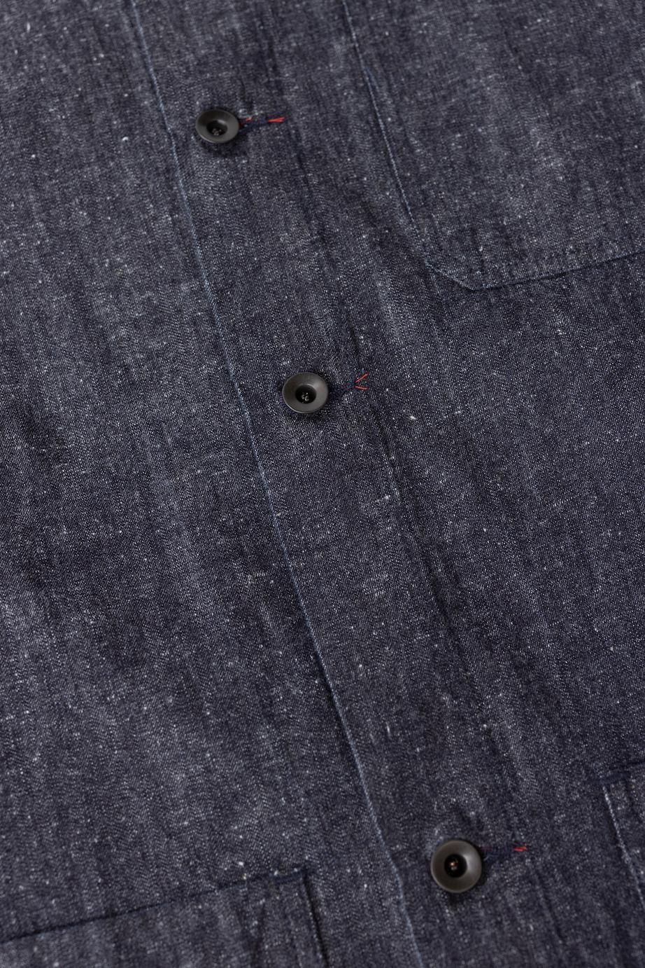 Patch Pocket Chore Coat | Denim Tweed Male Product Image