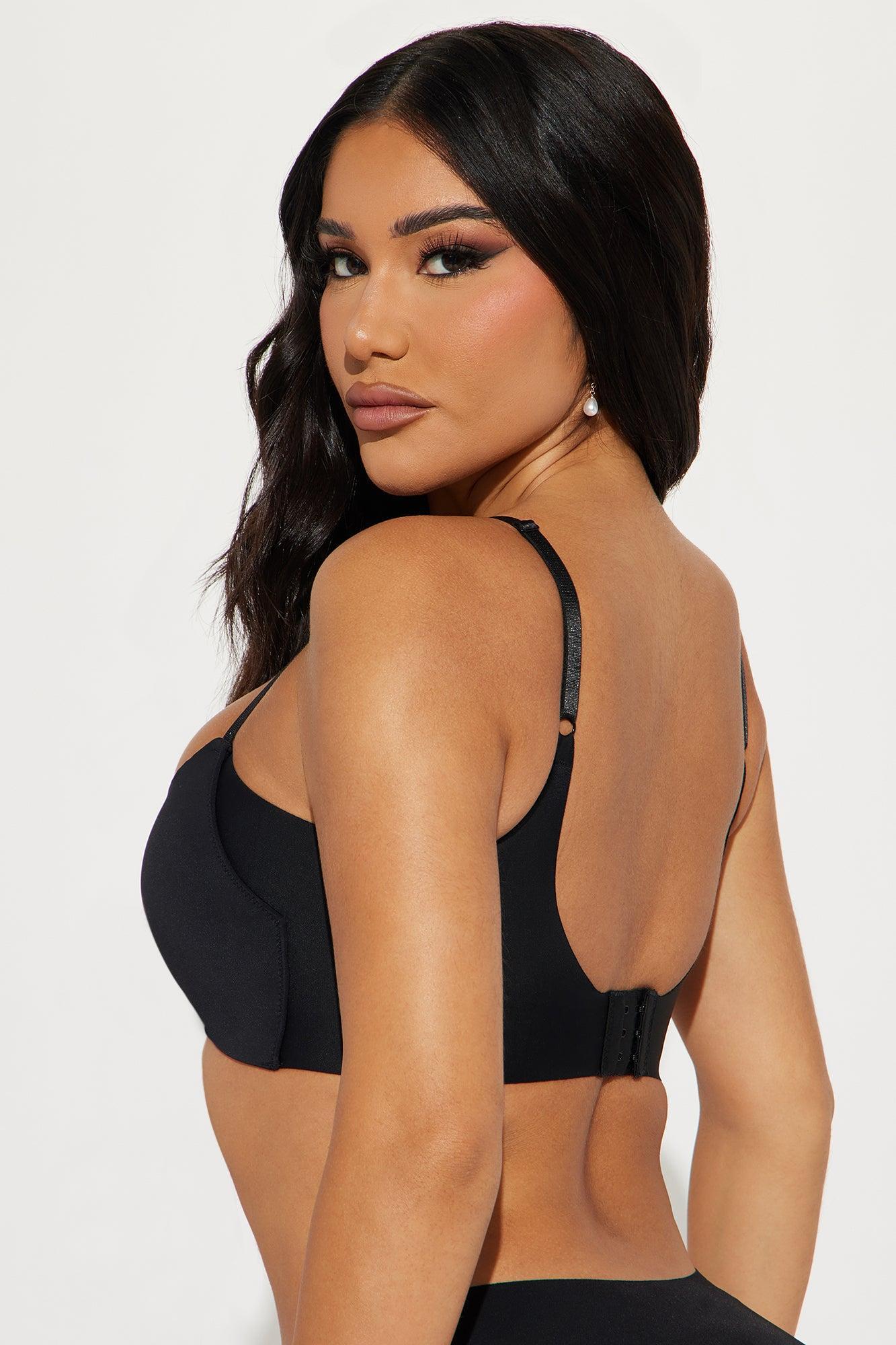 Oh So Smooth Smoothing Bra - Black Product Image