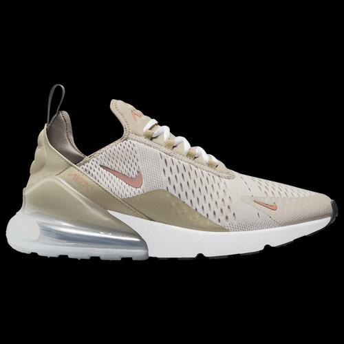 Nike Mens Nike Air Max 270 - Mens Running Shoes Grey/Beige/Black Product Image