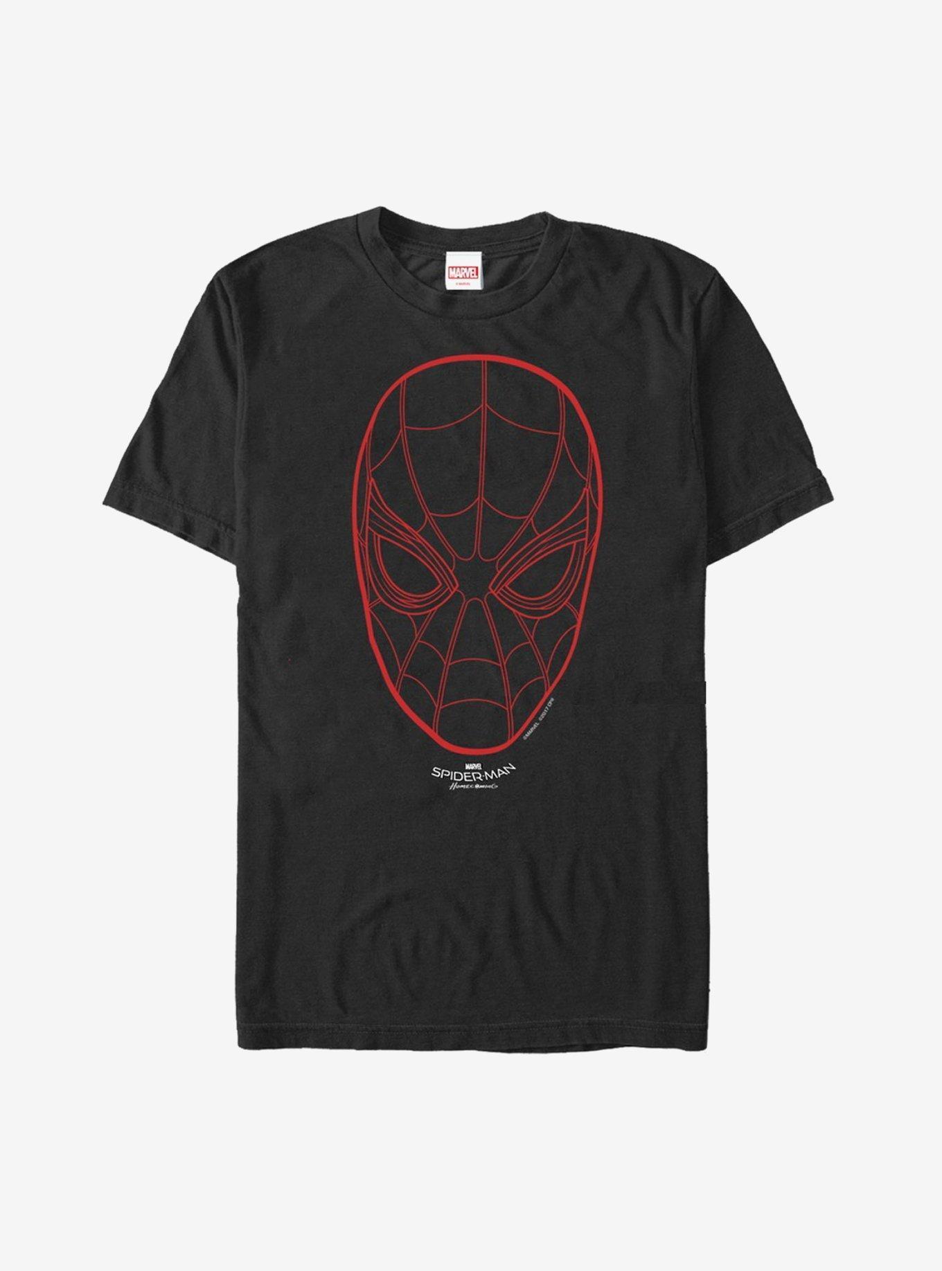 Marvel Spider-Man Homecoming Mask T-Shirt Product Image