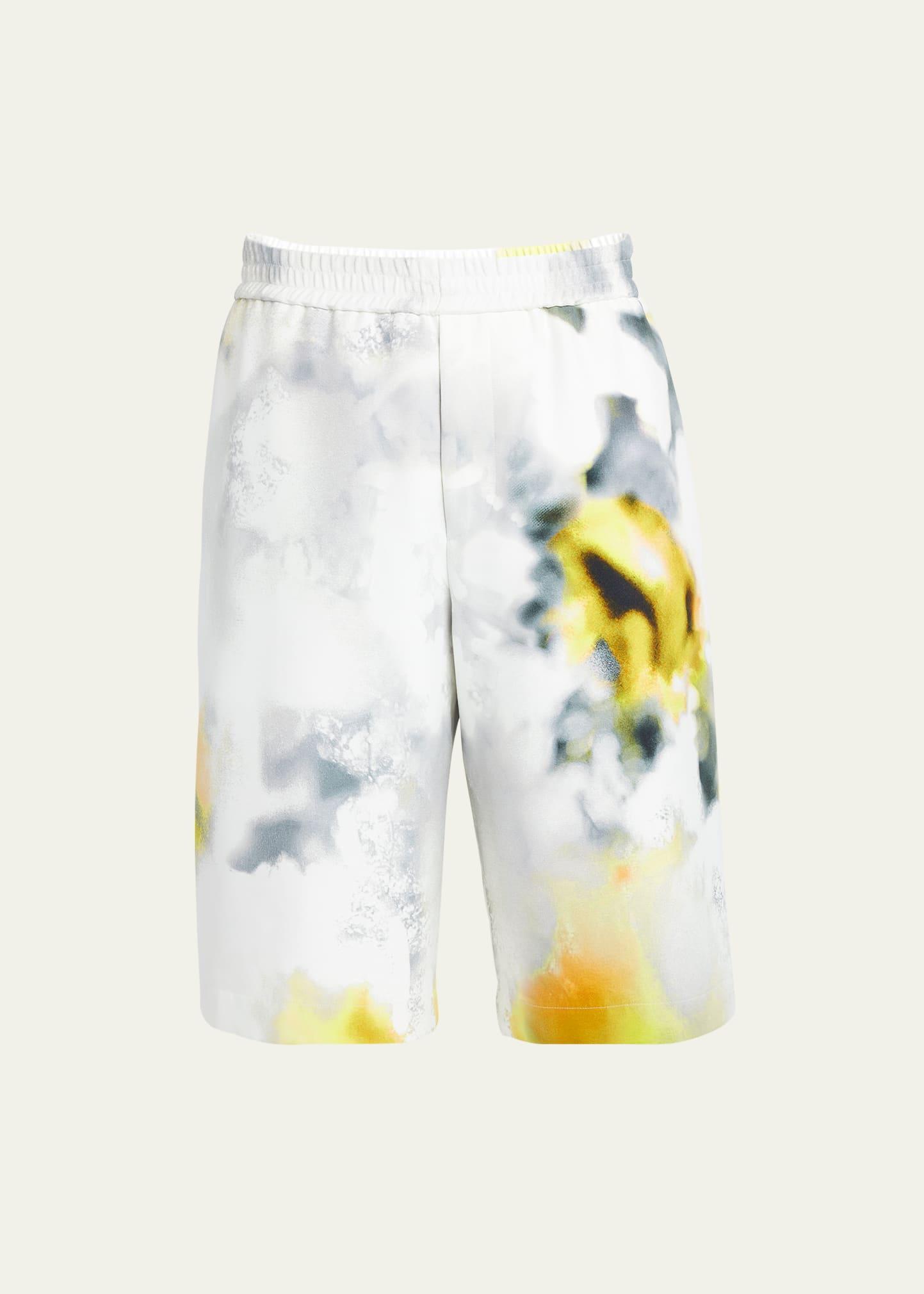 Mens Printed Parka Shorts Product Image