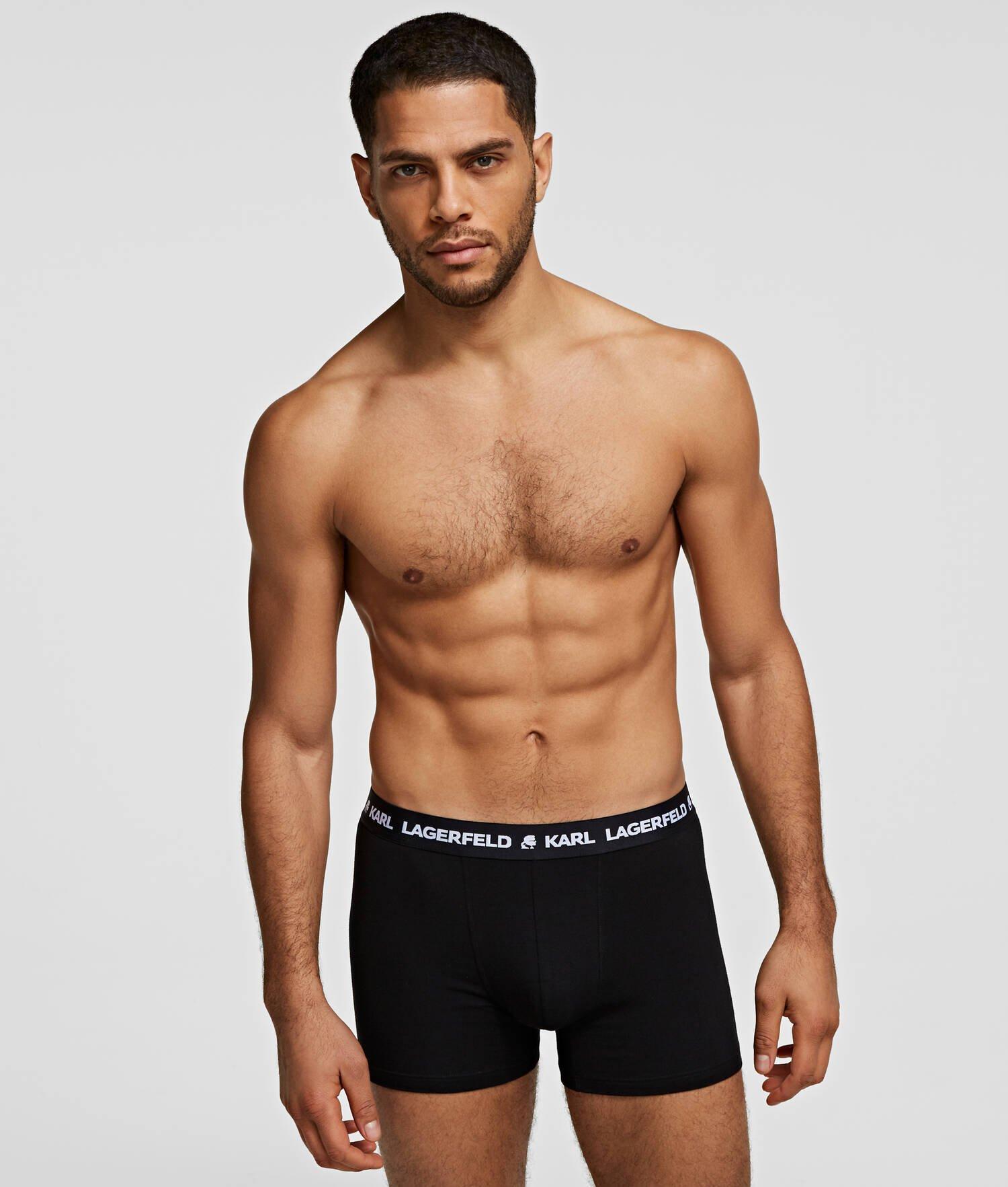 KARL LOGO MONOCHROME TRUNKS - 3 PACK Product Image