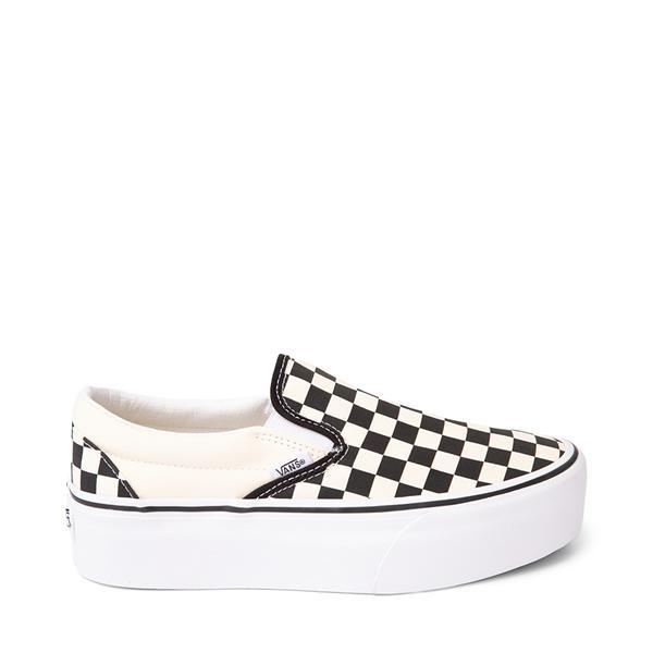 Vans UA Classic Slip-On Stackform Sneakers CheckerboardBlack/ White M 6/ W 7.5 Product Image