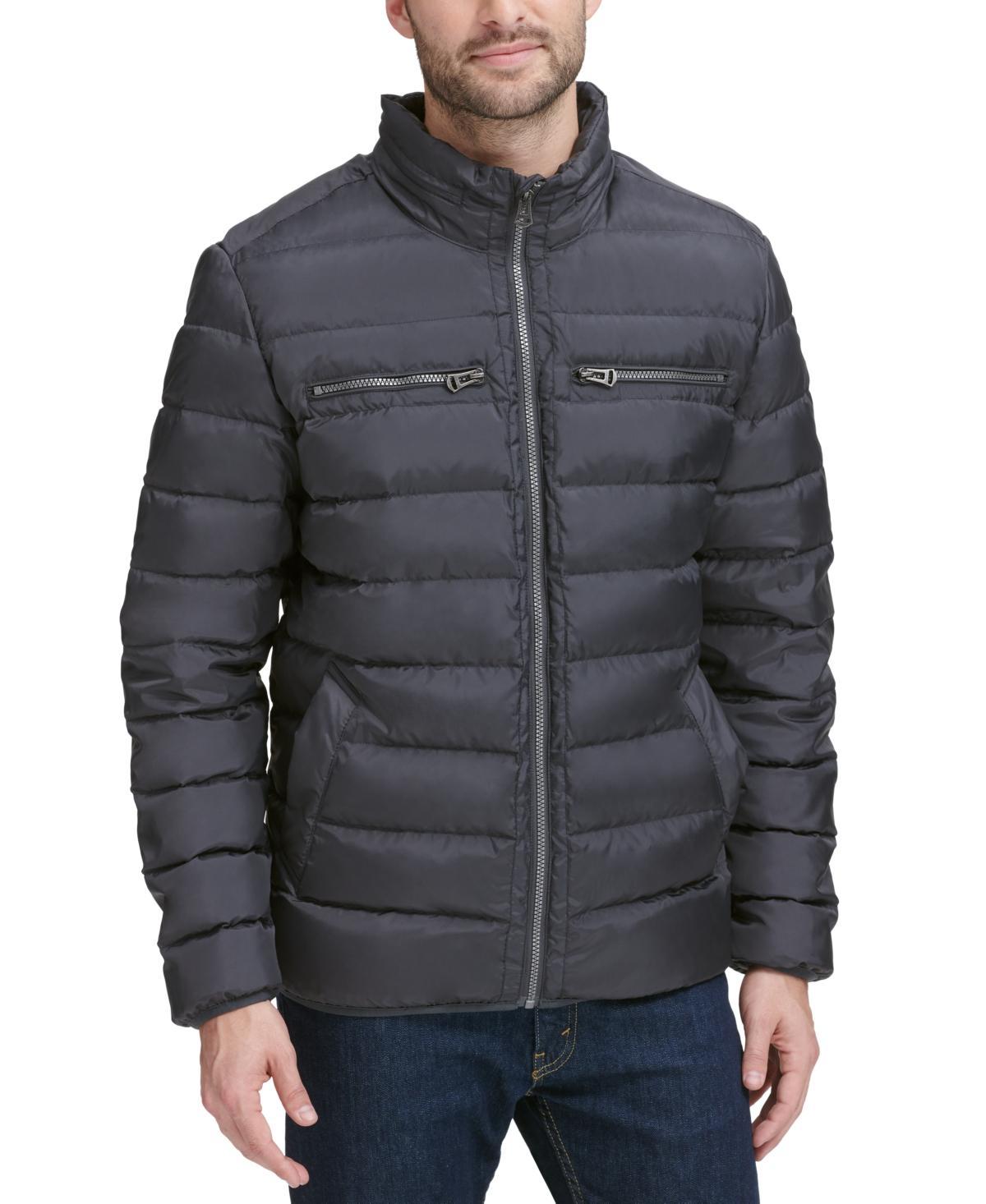 Cole Haan Mens Quilted Zip-Front Jacket Product Image