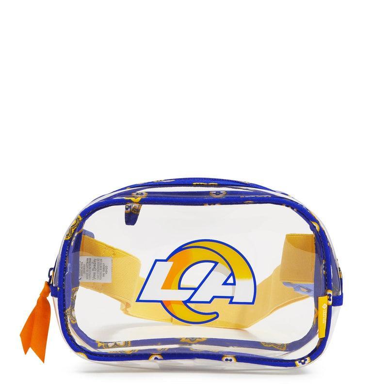 Vera Bradley NFL Clear Small Belt Bag Women in Los Angeles Rams Bandana Product Image