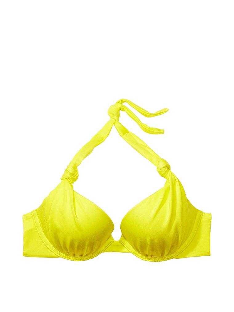 Knotted Sexy Tee Push-Up Bikini Top Product Image