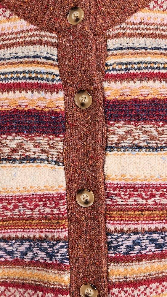 Faherty Marley Fair Isle Cardigan | Shopbop Product Image