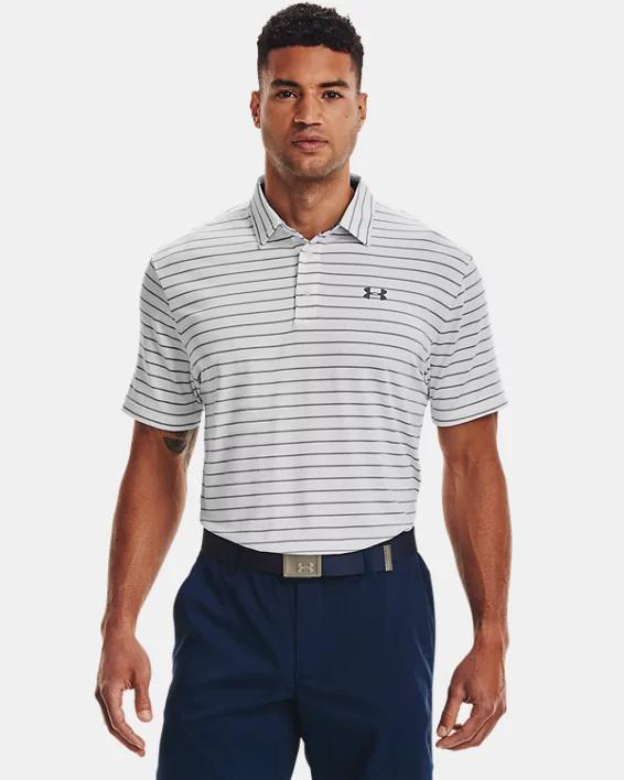 Men's UA Playoff Polo Core Stripe Product Image