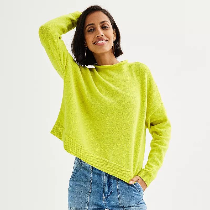 Womens Sonoma Goods For Life Funnel Neck Sweater Product Image