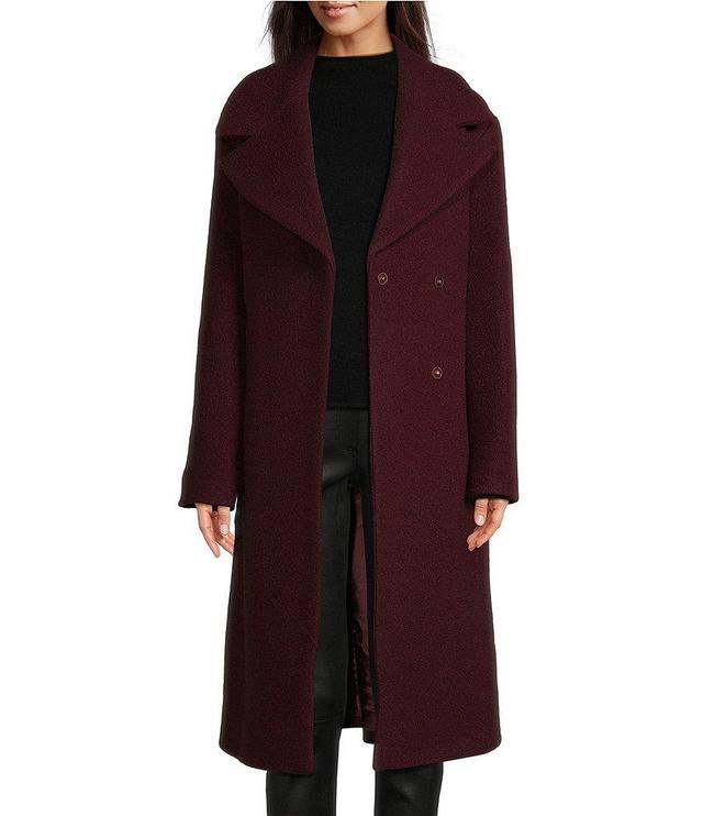 Katherine Kelly Pure Wool Notch Collar Wrap Coat Product Image