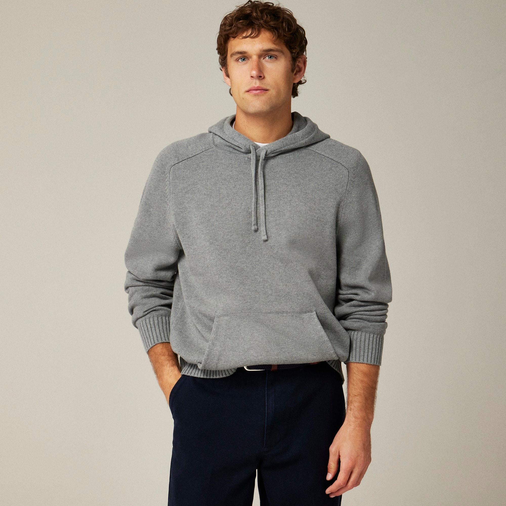 Heritage cotton hooded sweater Product Image