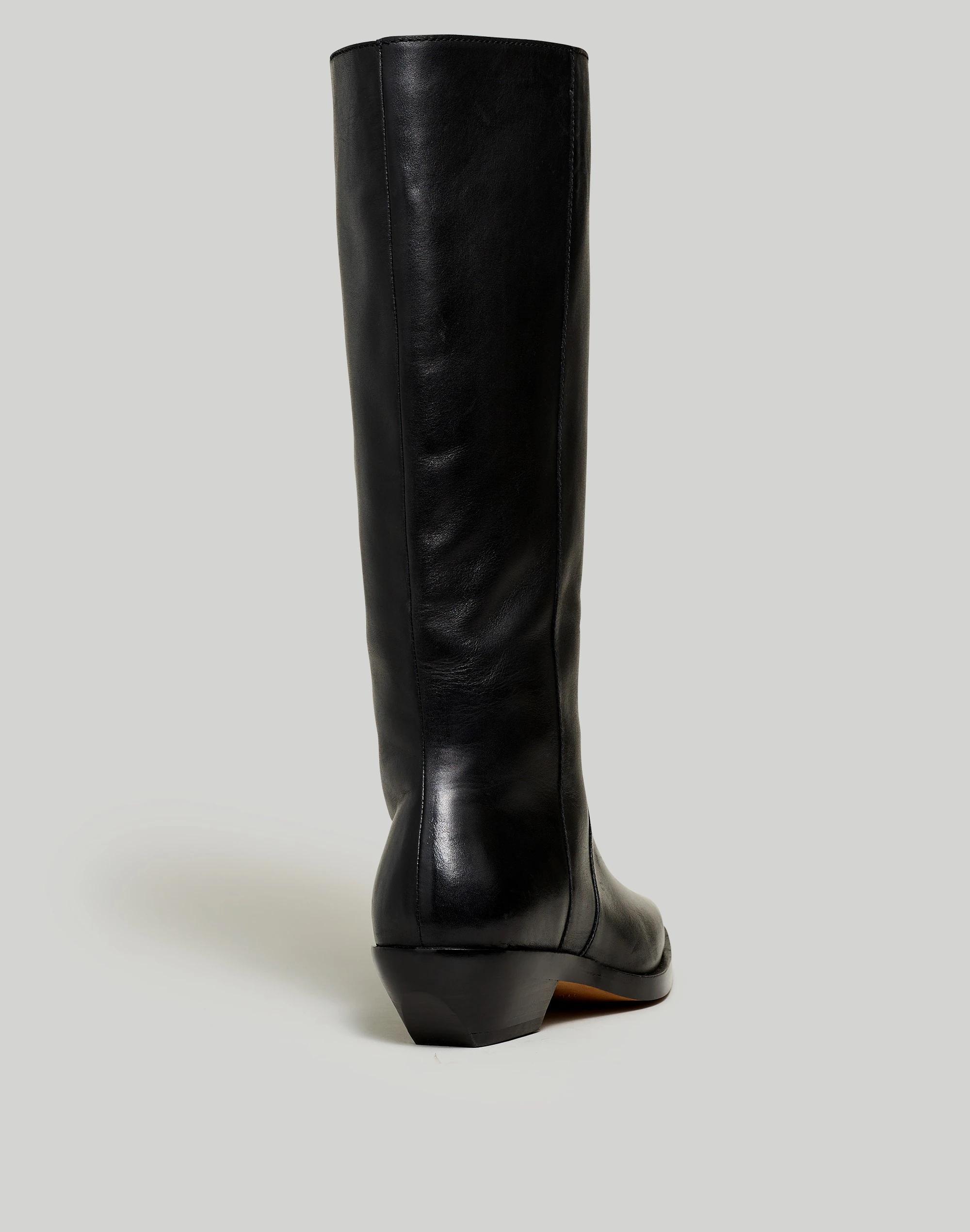 The Antoine Tall Boot with Extended Calf in Leather Product Image