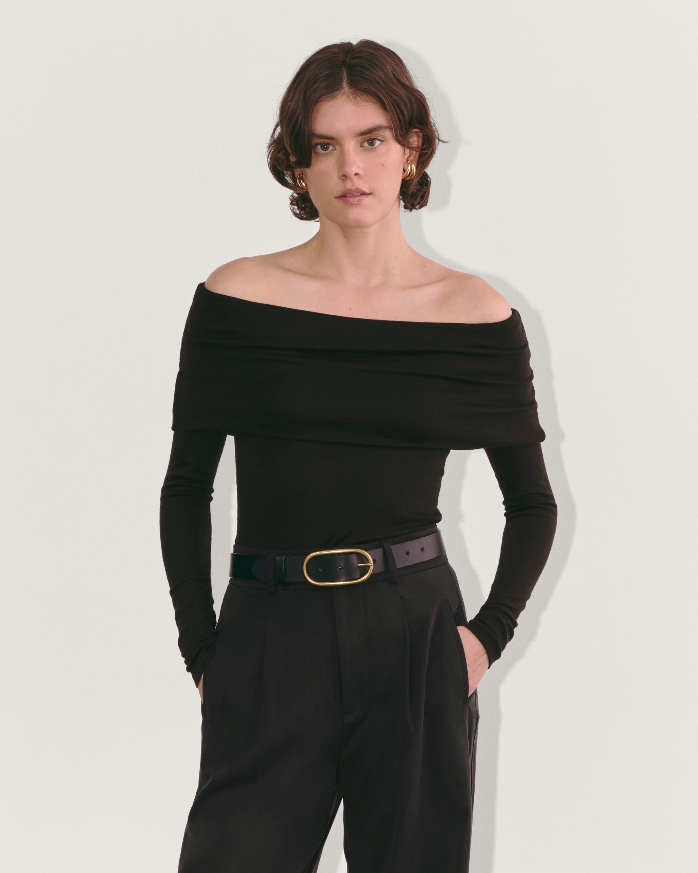 The Off-the-Shoulder Top in Butterluxe Product Image