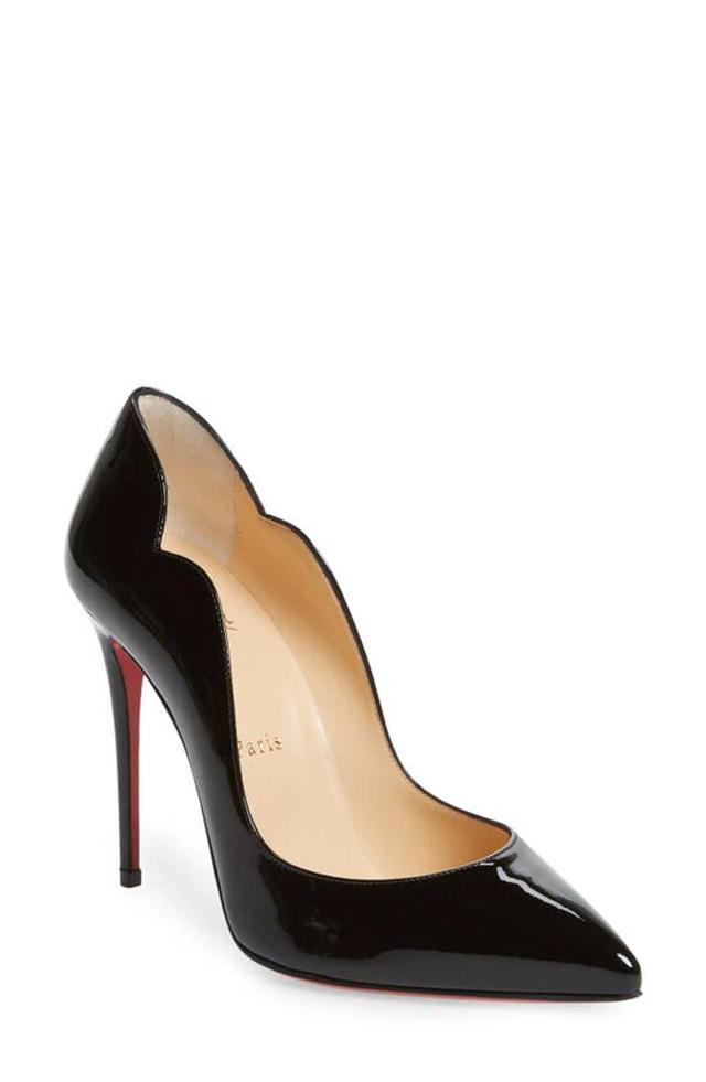 Christian Louboutin Hot Chick Scallop Pointed Toe Pump Product Image