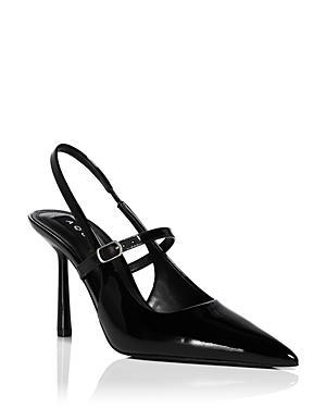 Aqua Womens Islen Pointed Slingback High Heel Pumps - Exclusive Product Image