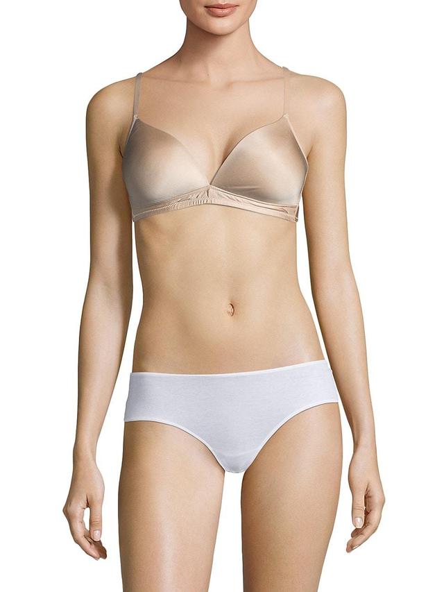 Womens Satin Deluxe Soft Cup T-Shirt Bra Product Image