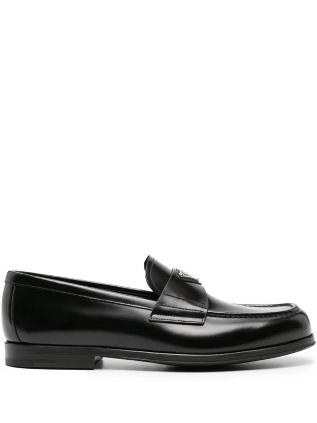 PRADA Mocassini-9 Nd  Male In Black Product Image