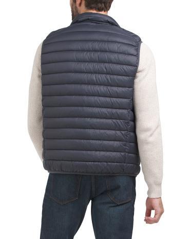 Adam Quilted Vest for Men Product Image